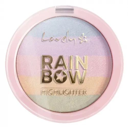 Lovely Mermaid, Rainbow Highlighter (Tęczowy rozświetlacz do twarzy)