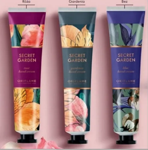 Oriflame Secret Garden, Hand Cream Set (Zestaw kremów do rąk)