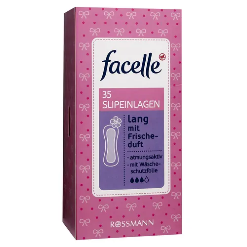 Facelle Slipeinlagen Lang mit Fricheduft (Wkładki higieniczne długie o świeżym zapachu) - 2