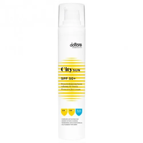 Dottore Cosmeceutici City Sun, Protective Face Cream SPF 50+ (Krem przeciwsłoneczny)