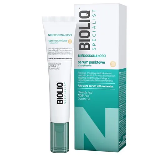 Bioliq Specialist Niedoskonałości, Serum punktowe z korektorem