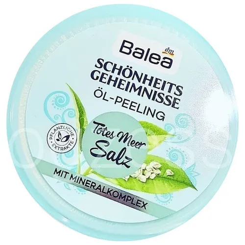 Balea Schönheitsgeheimnisse, Öl-Peeling Totes Meer Salz mit Mineral Komplex (Peeling z solą z Morza Martwego `Sekrety urody`)