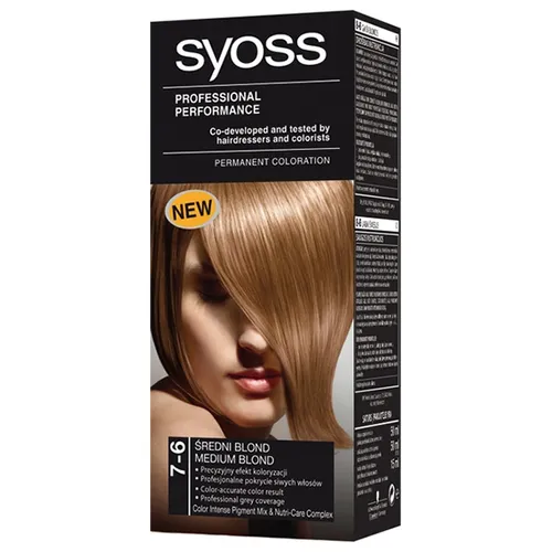Syoss Color, Professional Performance (Odcienie blond)