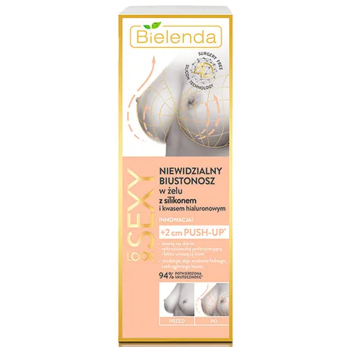 Bielenda Sexy Look, Niewidzialny biustonosz w żelu
