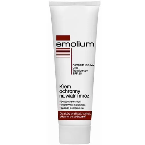 Emolium Dermocare, Krem ochronny na wiatr i mróz SPF 20 - średnia ochrona - 2