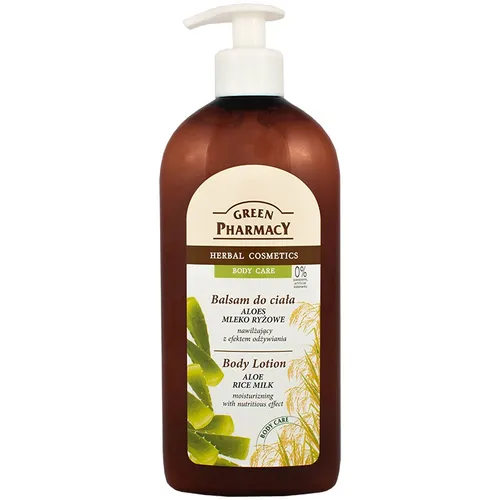 Green Pharmacy Balsam do ciała `Aloes i mleko ryżowe` - 2