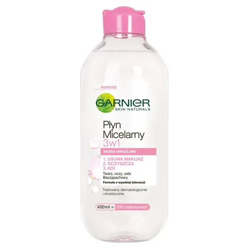 Garnier Skin Naturals, Płyn micelarny 3 w 1 do skóry wrażliwej - 2