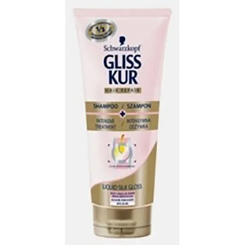 Schwarzkopf Gliss Płynny Jedwab, Szampon + intensywna odżywka