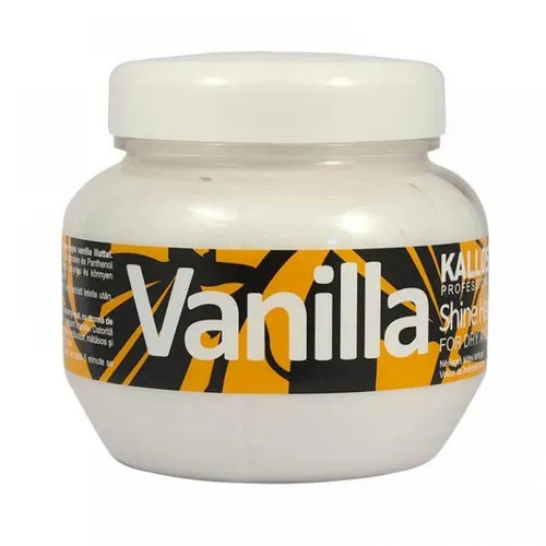 Kallos Vanilla, Shine Hair Mask (Maska nabłyszczająca do włosów suchych i matowych)
