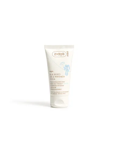Ziaja Med dla dzieci, Przeciwsłoneczny krem do twarzy SPF 50 dla dzieci od 6 miesiąca życia