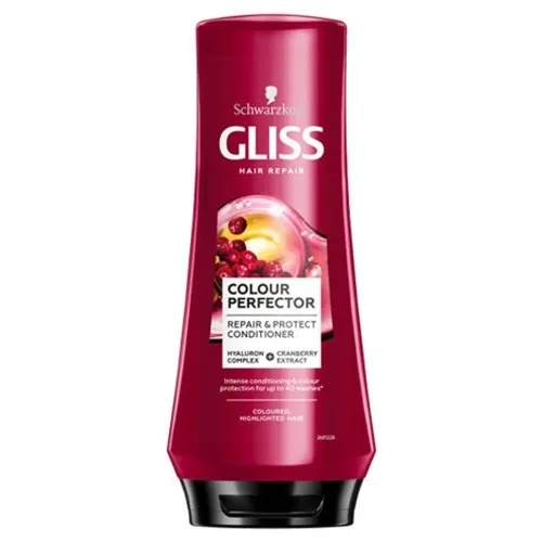 Schwarzkopf Gliss Colour Perfector, Repair & Protect Conditioner (Odżywka do włosów farbowanych i rozjaśnianych) - 2