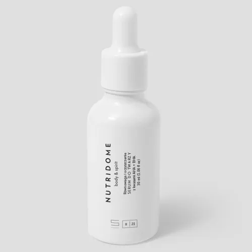 Nutridome Body & Spirit, Serum do twarzy do skóry tłustej z kwasami AHA i BHA 30%