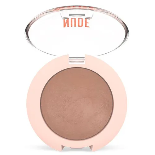 Golden Rose Nude Look, Matte Baked Eyeshadow (Wypiekany matowy cień do powiek)
