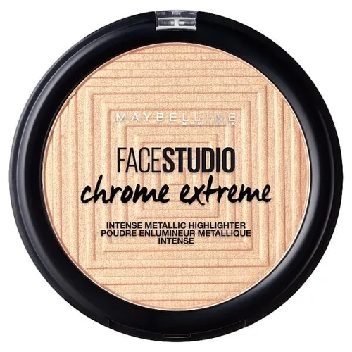 Maybelline New York Face Studio, Chrome Extreme Intense Metallic Highlighter (Rozświetlacz do twarzy)
