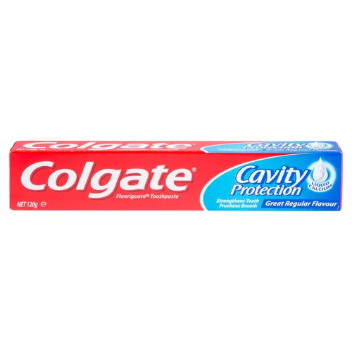 Colgate Cavity Protection, Pasta do zębów z mikrocząsteczkami wapnia i aktywnym fluorem
