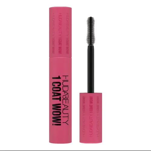 Huda Beauty 1 Coat WOW! Extra Volumizing and Lifting Mascara (Podkręcający tusz do rzęs dodający objętości)