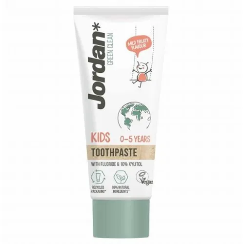 Jordan Green Clean Toothpaste Kids 0-5 (Ekologiczna pasta do zębów dla dzieci 0-5)