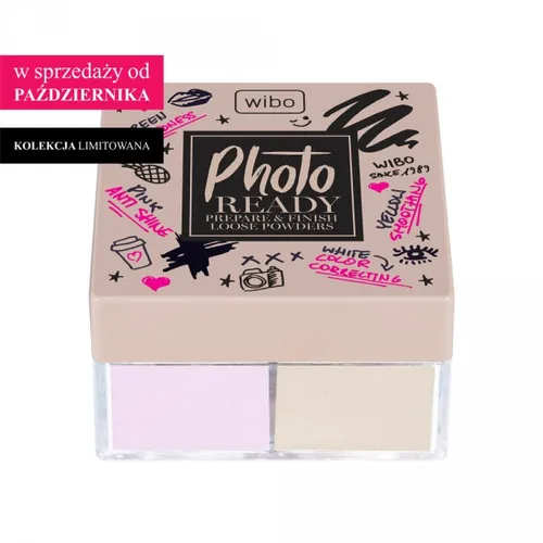 Wibo Photo Ready, Loose Powder Prepare & Finish (Sypki puder do twarzy 2 w 1) - 2
