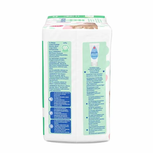 Johnson's Baby Skin Protect Wipes (Chusteczki nawilżane dla dzieci) - 2