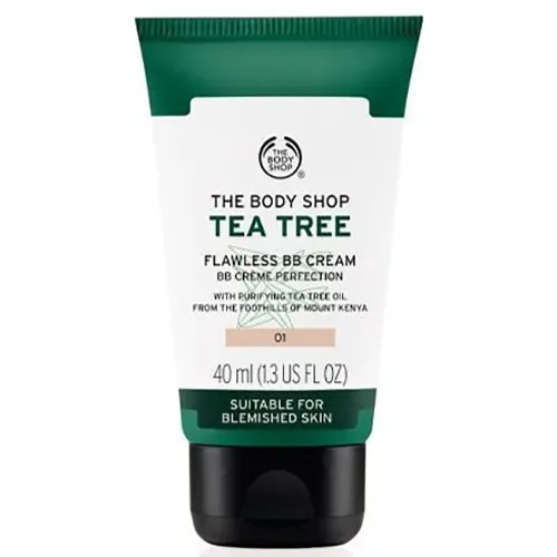 The Body Shop Tea Tree, Flawless BB Cream (Krem BB z olejkiem z drzewa herbacianego)