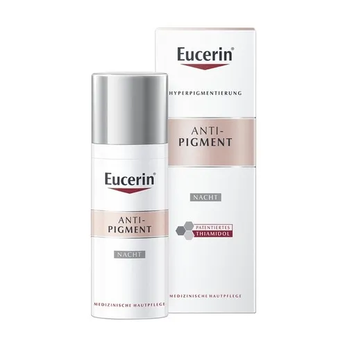 Eucerin Anti-Pigment, Nacht, Patentiertes Thiamidol (Krem na noc z Thiamidolem przeciw przebarwieniom)