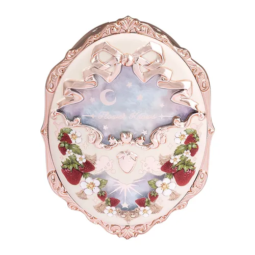 Flower Knows Strawberry Rococo Embossed Blush (Róż do policzków)