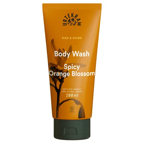 Urtekram Rise & Shine, Spicy Orange Blossom, Body Wash (Żel pod prysznic)