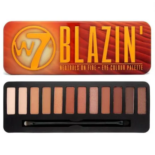 W7 Blazin`, Neutrals on Fire Eye Colour Palette (Paleta 12 cieni do powiek)