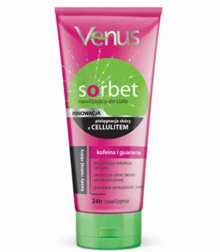 Venus Nawilżający sorbet do pielęgnacji skóry z cellulitem