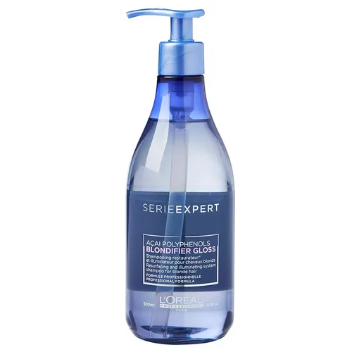 L'Oreal Professionnel Serie Expert, Blondifier Gloss, Shampoo (Szampon nabłyszczający dla włosów blond) - 4