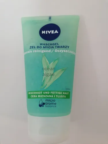 Nivea Oczyszczający żel do mycia twarzy wzbogacony o algi oceaniczne, Cera tłusta i mieszana - 2
