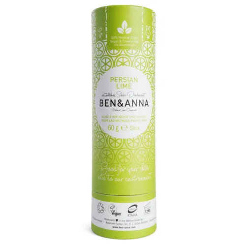Ben&Anna Persian Lime Natural Deodorant Stick (Naturalny dezodorant na bazie sody)