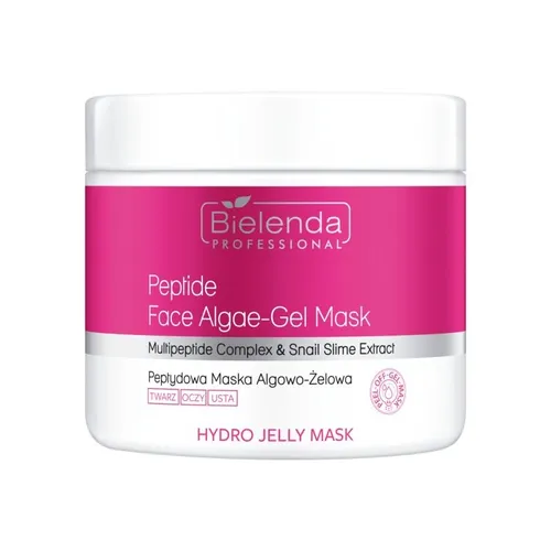 Bielenda Professional Hydro Jelly Mask, Peptide Face Algae-Gel Mask (Peptydowa maska algowo-żelowa)