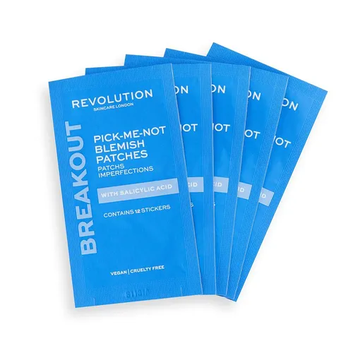 Revolution Skincare Breakout Pick-Me-Not Blemish Patches (Plasterki na niedoskonałości)