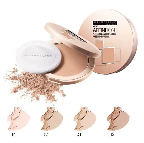 Maybelline New York Affinitone, Perfecting & Protecting Pressed Powder (Puder prasowany) - 3