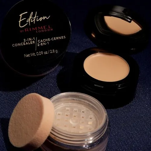 Rimmel Edition by Rimmel, 2 in 1 Concealer (Korektor i puder utrwalający 2 w1) - 3