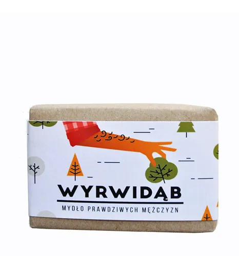 Mydlarnia Cztery Szpaki Naturalne mydło do ciała dla mężczyzn `Wyrwidąb`