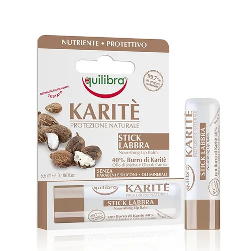 Equilibra Stick Labbra Karite (Sztyft do ust z masłem shea)