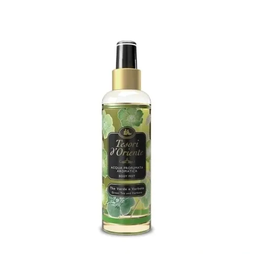 Tesori d'Oriente The Verde e Verbena  Acqua Profumata Aromatica (Mgiełka do ciała o zapachu zielonej herbaty i werbeny)