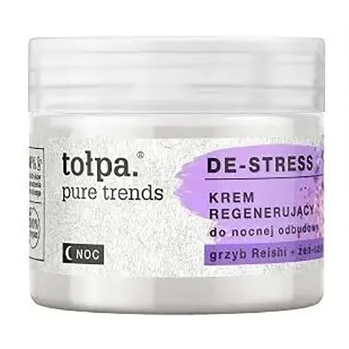 Tołpa Pure Trends, De-stress, Krem regenerujący do nocnej odbudowy - 1