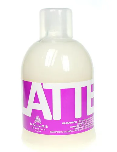 Kallos Latte Shampoo (Pielęgnacyjny szampon do włosów z proteinami mleka)