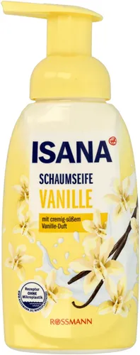 Isana Schaumseife Vanille (Mydło w piance o zapachu waniliowym)
