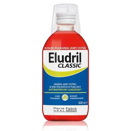 Eludril Classic, Płyn do płukania jamy ustnej (nowa wersja)