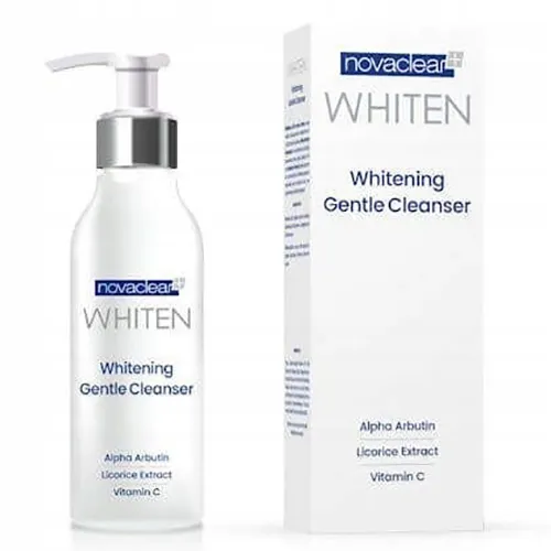 Novaclear Whiten, Whitening Gentle Cleanser (Żel do mycia wybielający)