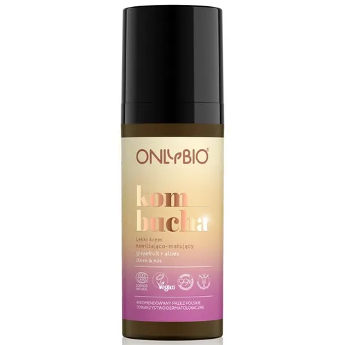 OnlyBio Kombucha, Lekki krem nawilżająco-matujący