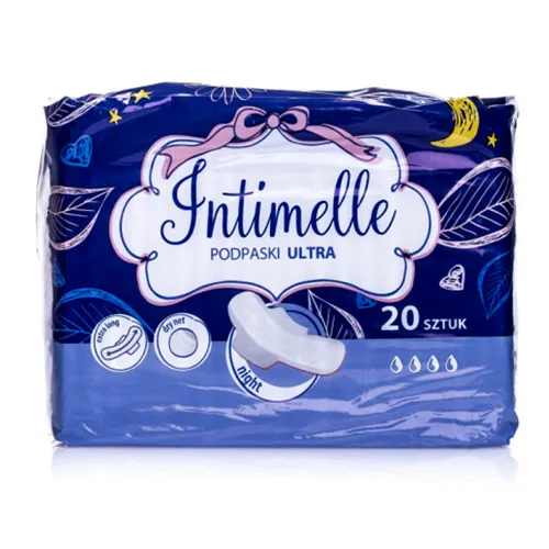 Intimelle Ultra Night, Podpaski higieniczne