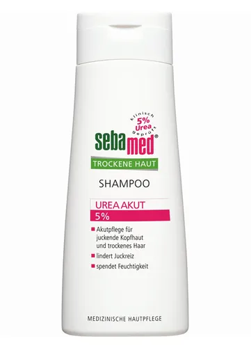 Seba Med Trockene Haut Shampoo Urea Akut 5% (Szampon do ekstremalnie suchej skóry glowy z 5% mocznikiem)