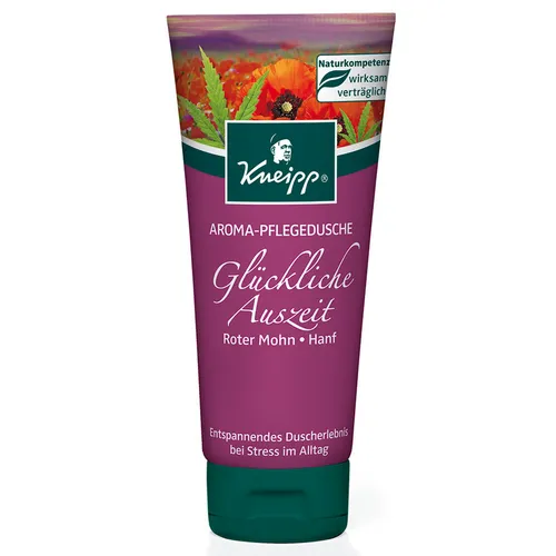 Kneipp Aroma - Pflegedusche Gluckliche Auszeit mit Roter Mohn und Hanf (Żel pod prysznic `Czerwony mak i konopie`)