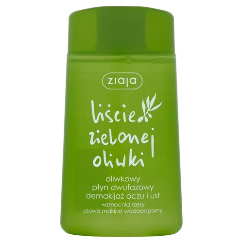Ziaja Liście Zielonej Oliwki, Oliwkowy płyn dwufazowy do demakijażu ust i oczu