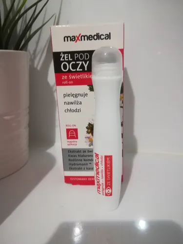 Maxmedial Żel pod oczy ze świetlikiem roll-on